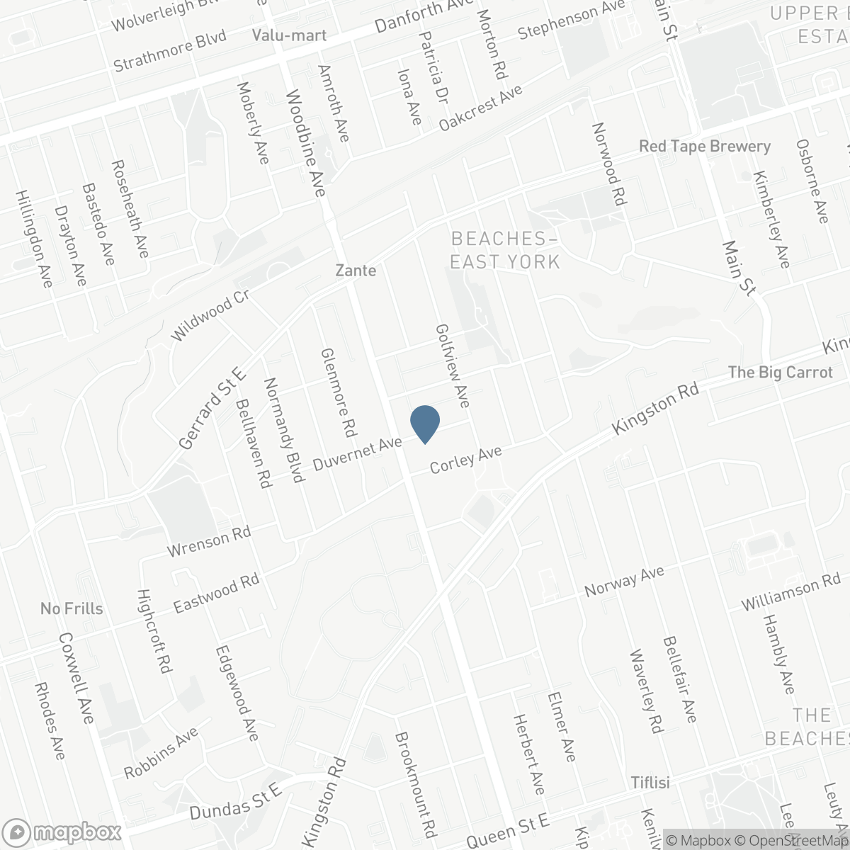 122 DUVERNET AVENUE, Toronto, Ontario M4E 1V4